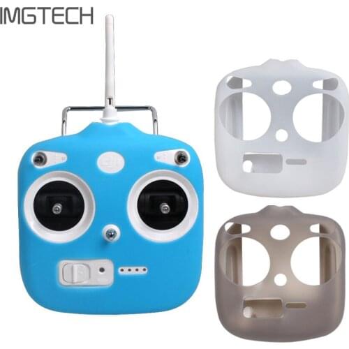 3 Colors Remote Control Silicone Protective Case Silicone Sleeve Cover for DJI Phantom 3 Standard and Phantom 2/2V/2V+ Drone