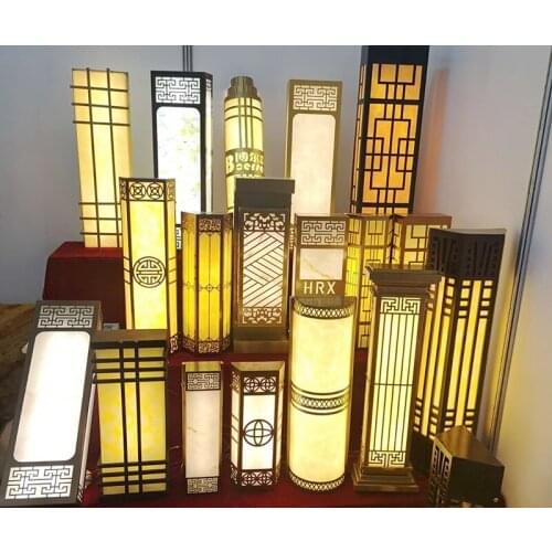 LED outdoor waterproof and rust proof imitation marble Hotel Villa exterior wall lamp project customized wall outdoor wall lamp