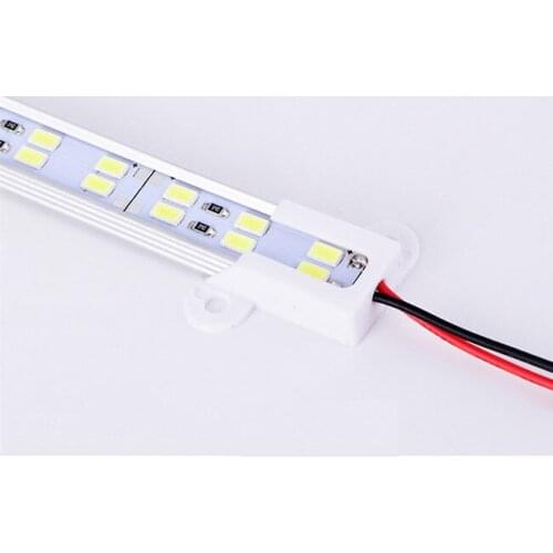 30pcs/lot DC12V LED Bar light 5630 with transparent PC cover 72leds 144leds 50cm 100cm LED Hard light warm pure white