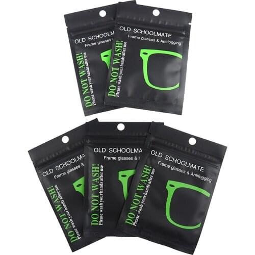 5/10PCs Reusable Anti-Fog Glasses Pre-moistened Lens Defogger Eyeglass Wipe