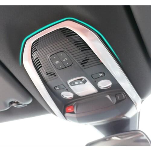 For Peugeot 3008/GT 5008 GT 2018 2019 Accessories Reading Light frame Trim cover Interior Mouldings Car Styling Decoration