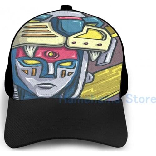 Fashion Spirit of Voltron (Legendary Defender) Basketball Cap men women Graphic print black Unisex adult hat