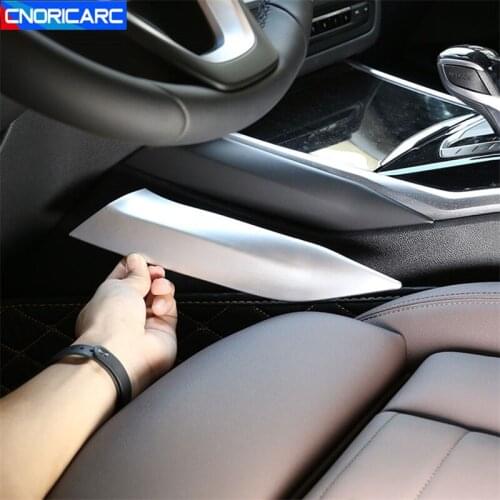 Car Styling Center Console Decoration Strips Cover Trim For BMW 3 Series G20 G28 2020 Interior ABS Stickers