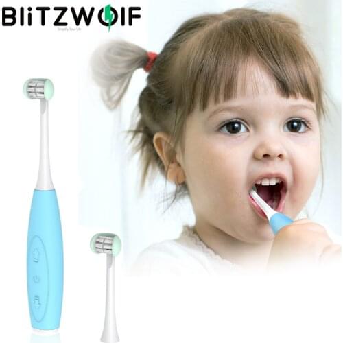 BlitzWolf BW-ET1 U-shaped Children Sonic Electric Toothbrush 3 Modes USB Waterproof Smart Teeth Tooth Brush for Kids Smart Home
