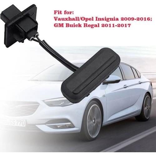 Opening Switch Button For Vauxhall Opel Insignia 1241457 13359897 Tailgate Boot Opening Trunk Switch Black Car Accessories