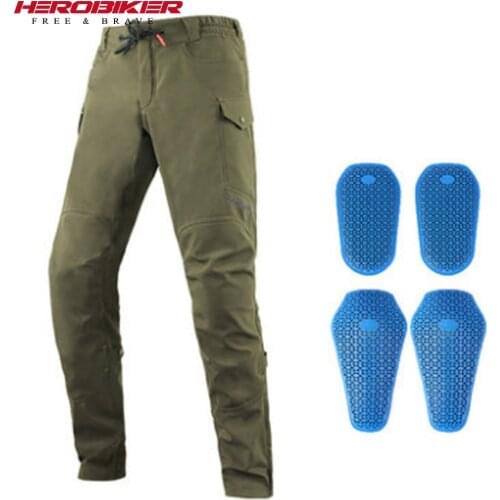 Motorcycle Pants Men Moto CE Certified Protective Gear Riding Touring Motorbike Trousers Motocross Pocket Pants Moto Pants