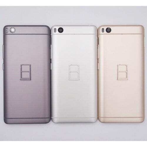 BaanSam New Battery Back Cover For Xiaomi 5S Mi 5S 5.15 Inch Housing Case With Power Volume Buttons+SIM Card Tray