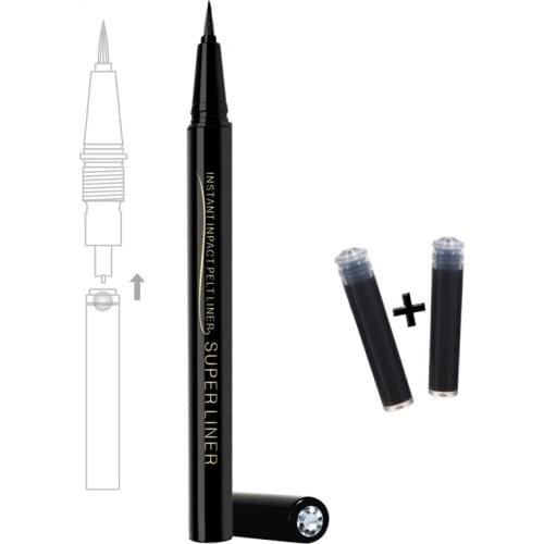 New Liquid Eye Liner Waterproof Eyeliner Gel Make Up Pen Cosmetic Black Long Standing Pencil