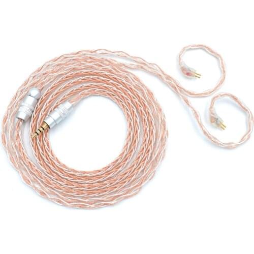 BQEYZ Upgrade Earphone Cable High Performance in-Ear Monitor 0.78mm mmcx Balanced Plug Replacement Wire