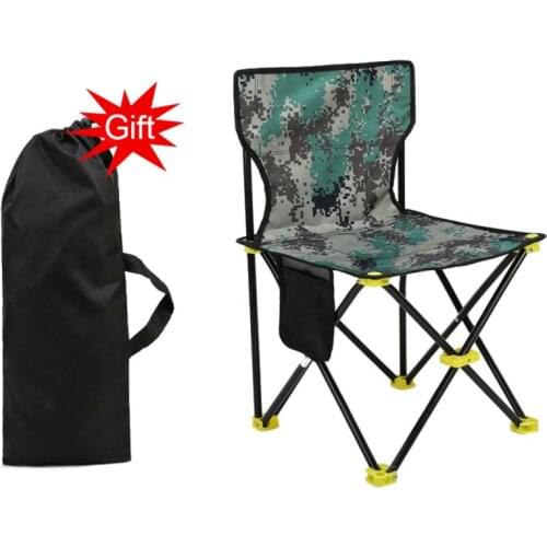 Portable Folding Chair Lightweight Outdoor Camping Beach Hiking Picnic Seat Home Furniture Fishing Chair