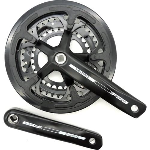 MTB Bike Crankset 30T 39T 50T Square Hole 10 speed Bicycle Crank Sprocket Removable Aluminum Alloy crank disc