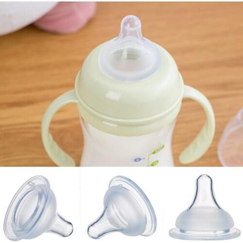 Anti Flatulence Silicone Wide Neck Natural Nipple for Baby Bottle