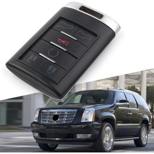 Smart Keyless Remote Key shell Case Fob for Cadillac Escalade ESV EXT 2007-2014 For GMC Yukon XL 1500 2500 07-2013 For Chevrolet