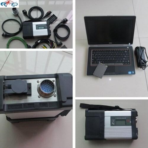 Super MB Star C5 MB SD Connect C5 with software V2021.03 ssd multi-languages in laptop e6420 for dell 4gb ram ready to use