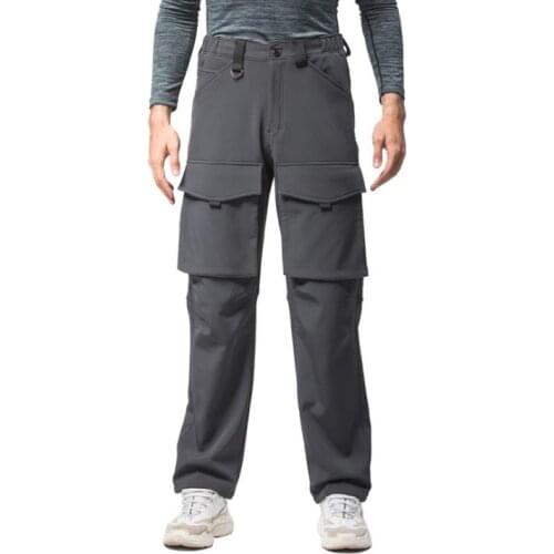 Technical Pants Mens Casual Winter Baggy Quick-dry Straight Loose Men Cargo slacks Pants Fashion Trousers Mens Male Bottoms