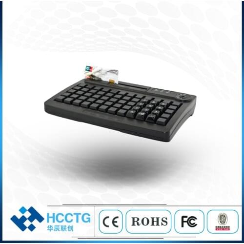 USB Dual Interface Membrane Programming Terminal POS Slim Mini keyboard KB60M