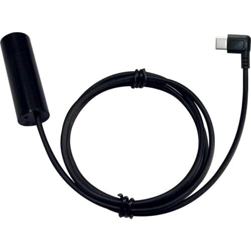 2MP Mini Metal Bullet-Style No Distortion Lens USB-C Waterproof Helmet Camera