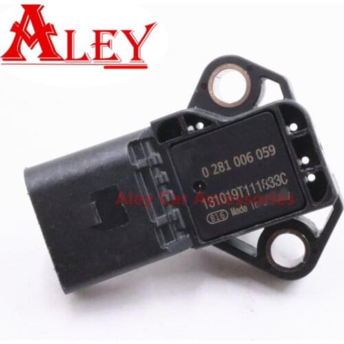 0281006059 03K906051 Intake Manifold Air Pressure Sensor For Audi A1 A6 A6 Quattro A7 A7 Quattro Q5 For Porsche For Skoda New