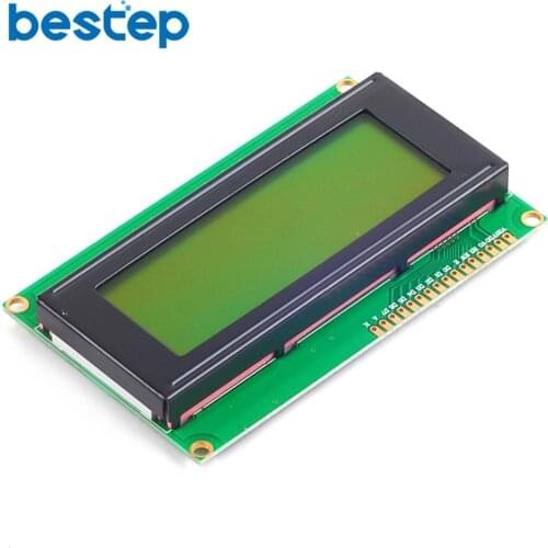 1PCS LCD Display Monitor LCD2004 2004 20X4 5V Character Yellow Green Backlight Screen and IIC I2C for Arduino