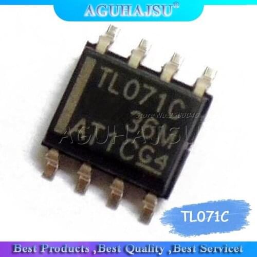 10pcs/lot SMD TL071 TL071C TL071CDR SOP8 original authentic