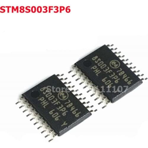 5pcs/lot STM8S003F3P6 TSSOP20 8-bit MCU ST Single Chip Microcomputer