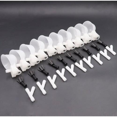50 pcs Automatic Bird Waterer Bowl Poultry Chicken Drinking Cups Quail Waterer Animal Poultry Feeding Equipment wholesale