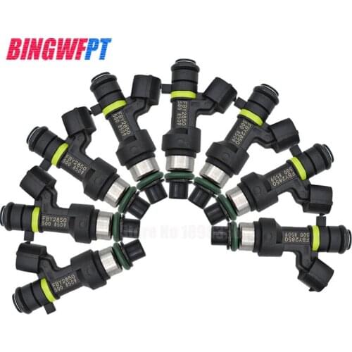 8PCS high quality Flow Matched Fuel Injector 16600EN200 FBY2850 16600-EN200 for Nissan NV Sentra 2.0L Cube Versa 1.8L