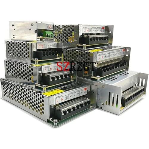 AC110V-220V TO DC5V/12V 1A 2A 3A 5A 10A 15A 20A 30A 40A 50A Switch Power Supply Driver Adapter LED Strip Light