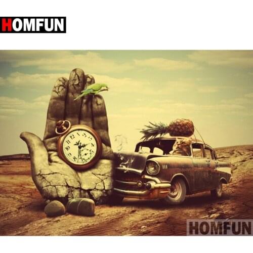 HOMFUN Full Square/Round Drill 5D DIY Diamond Painting "landscape" Embroidery Cross Stitch 5D Home Decor A08692