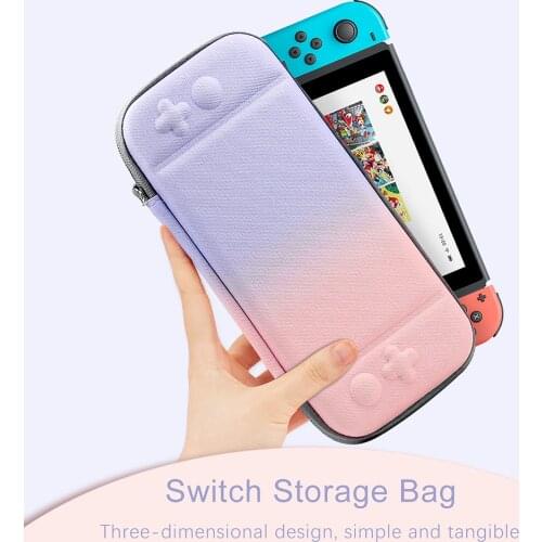 2 In 1 Game Console Cover With Stand For Nintendo Switch Pastel Portable Hard Case Storage Protective Bag Travel Pouch Accessory