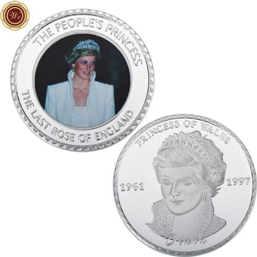 Business Gifts Customized Princess of Wales Challenge Metal Coin Home Decorative Art Ornament for Collection
