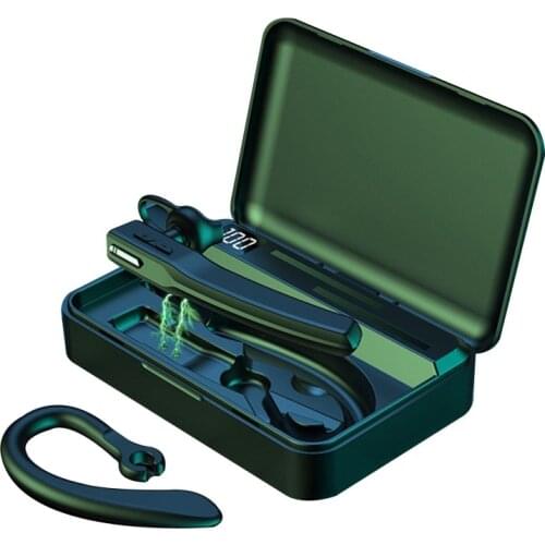 Handsfree Noise Reduction Headset Long Standby Wireless Bluetooth Earpiece Business Stereo Earphone Headphones With Microphone