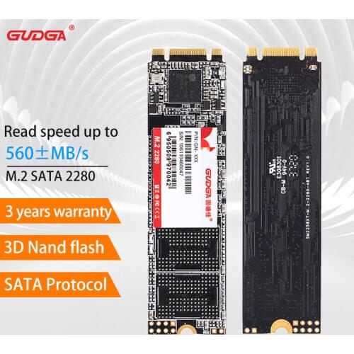 GUDGA M.2 NGFF SATA ssd m2 ssd 1tb 2tb 256GB 512GB ssd sata Internal Hard Drives Disk Solid States HDD For Desktop PC Laptop