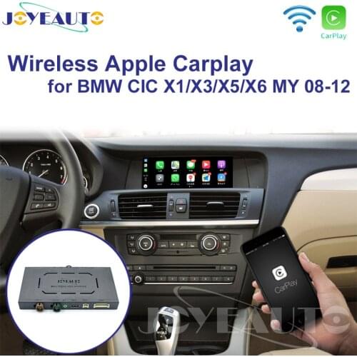 Joyeauto WIFI Wireless Apple Carplay Car Play for BMW CIC X1 X3 X5 X6 E70 E71 E84 F25 Android Mirror Support Rear Front CM