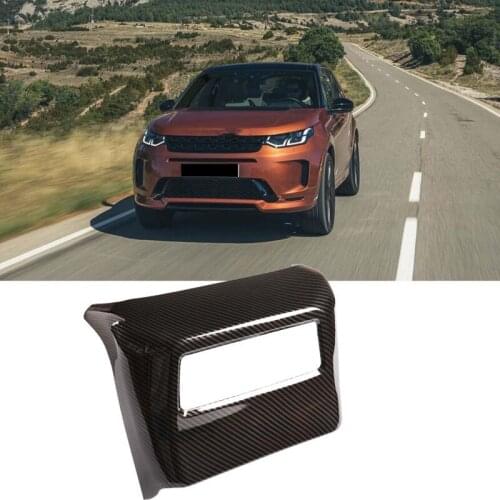 Rear Row Air Conditioning Vent Outlet Cover Trim Anti-Kick Protective Cover for Land Rover Discovery 5 2021