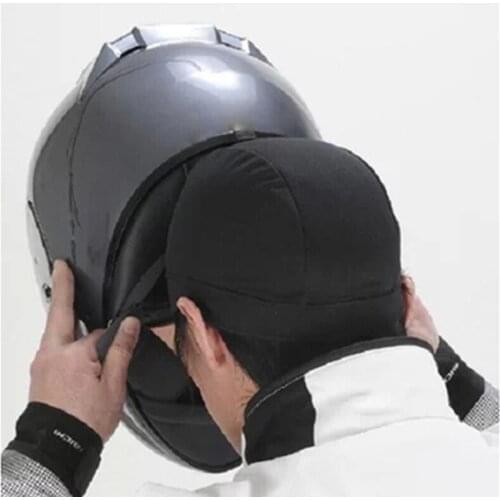 Motorcycle Helmet Skull Inner Cap Coolmax Hat Quick Dry Breathable Hat Racing Cap Under Helmet Beanie Cap Motocross Helmet TSLM2
