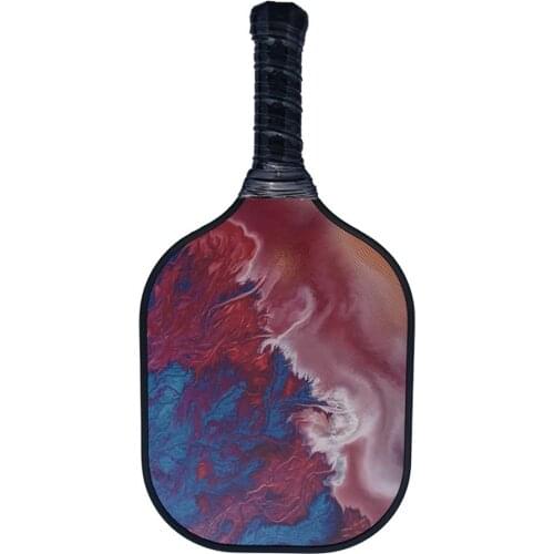 Grip Cushioned Comfortable Sports Edge Guard Colorful Accessories Play Fiberglass Beat Racquet Honeycomb Pickleball Paddle