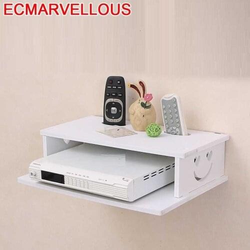 Wall hanging multifunctional creative shielding decoration router cabinet shelf socket cover stacks hanger box TV set-top rack