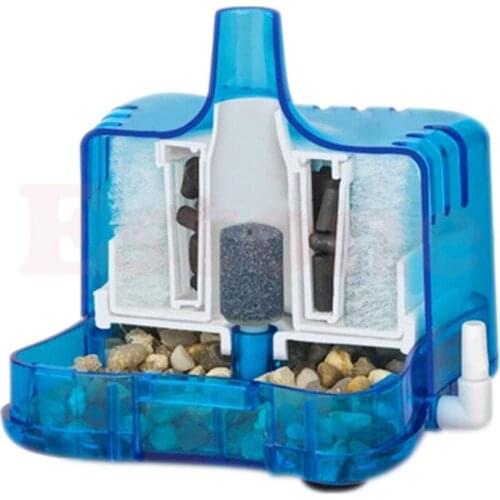 New Aquarium Fish Tank Super Pneumatic Biochemical Activated Carbon Filter/Water biological filter