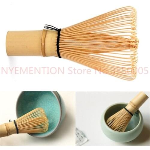 Arrival Matcha Green Tea Powder Whisk Matcha Bamboo Chasen Tea Coffee Green Tea Brush Grinder Brushes Bar kitchen tools 50pcs