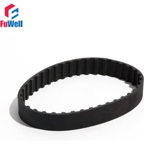 L Type Timing Pulley Belt 187L/200L/210L/220L/225L Black Rubber Transmission Belt 12.7/15/20/25/30/38mm Belt Width Toothed Belt