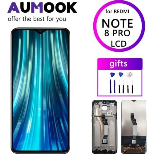 LCD For Xiaomi Redmi Note 8 Pro FHD Display LCD with Frame Digitizer LCD Replacement for Redmi Note 8 pro Screen