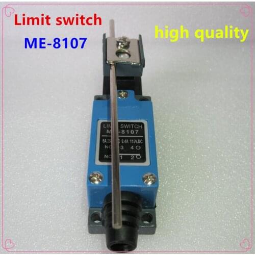 1PCS ME-8107 250VAC 5A 115VDC 0.4A Waterproof Rotary Lever 1NO+1NC Momentary Limit Switch