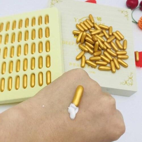 100pcs Facial Detoxification Capsule Detox For Ultrasonic Machine Remove Pigment,Melanin,Lead Skin Whitening Salon Beauty Care