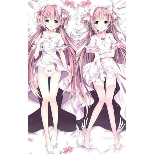 2018-July Japan Anime Puella Magi Madoka Magica Kaname Madoka Dakimakura Pillow Cover Case Hugging Body Pillowcase