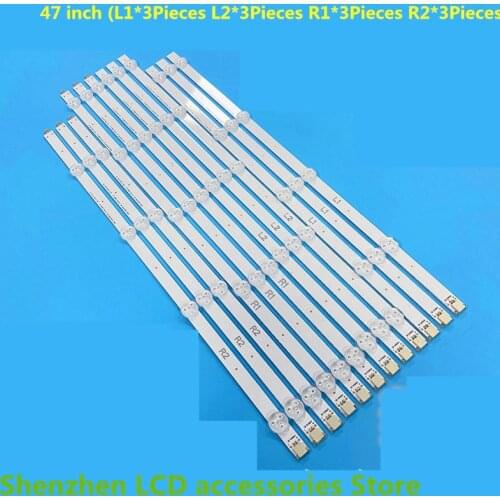6916L-1174A 6916L-1175A 6916L-1176A 6916L-1177A For LG 47inch LC470DU 47LN5200 47 inch use aluminium 100%new LCD TV backlight