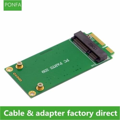 3x5cm mSATA Adapter card to 3x7cm Mini PCI-e SATA SSD for Asus Eee PC 1000 S101 900 901 900A T91
