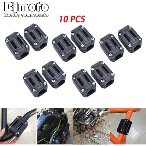 BJMOTO Bumper Protection Guard Accessories For Kawasaki Z900 Z650 Z800 Z1000 VERSYS 650 ER-6N Bumper Crash Bar Protector Blocks
