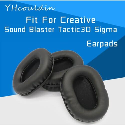 Earpads For Creative Sound Blaster Tactic3D Sigma Headphone Accessaries Replacement Ear Cushions Material