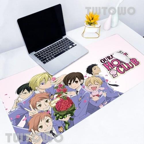 Oran High School Host Club Laptop Anime Mouse Pad Custom New MousePads Table Mat Desktop Mouse Pad Mouse Mat Gamer Mouse Pad
